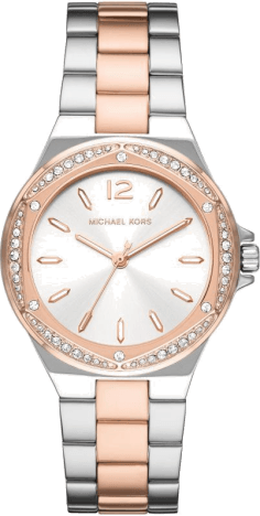 Montre femme Michael Kors Lennox MK6989 bracelet en acier inoxydable bicolore