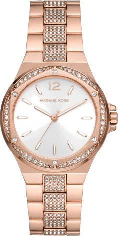 Montre Michael Kors Lennox MK7362 cadran bracelet en acier inoxydable doré rose