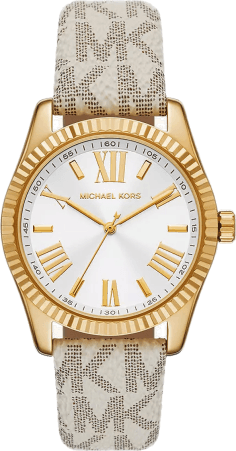 Montre Femme Michael Kors Lexington MK4746 Cadran Blanc Bracelet Blanc
