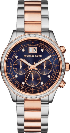 Montre Michael Kors MK6205 Brinkley en Acier Argenté Bi-ton