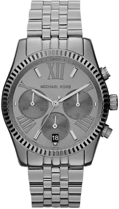 Montre Femme Michael Kors MK5709 - Chronographe en acier anthracite