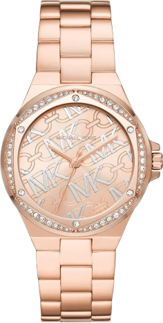 Montre Femme Michael Kors Lennox MK7405 Cadran et Bracelet Or Rose Acier