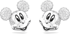 Boucles d'oreilles Swarovski Disney Mickey Mouse 5668781 en plaqué rhodium et cristaux blancs pour femme
