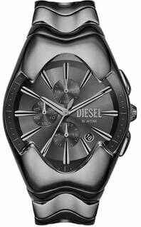 Montre Diesel DZ4682 Unisexe en Acier Noir, Cadran Multifonction