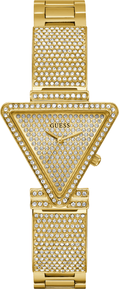 Montre Femme Guess GW0644L2 Fame Triangle Doré Acier et Cristaux