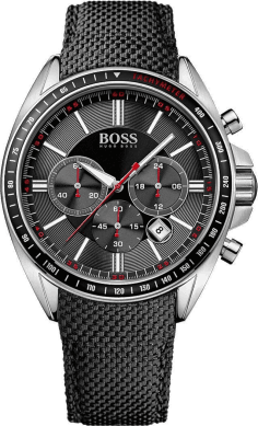 Montre Homme Hugo Boss 1513087 Chronographe Nylon & Bracelet Nylon Noir
